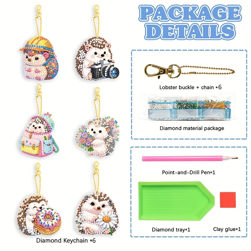 DIY Diamond Painting Keychains - огляд і ціна Resin Craft For Beginners