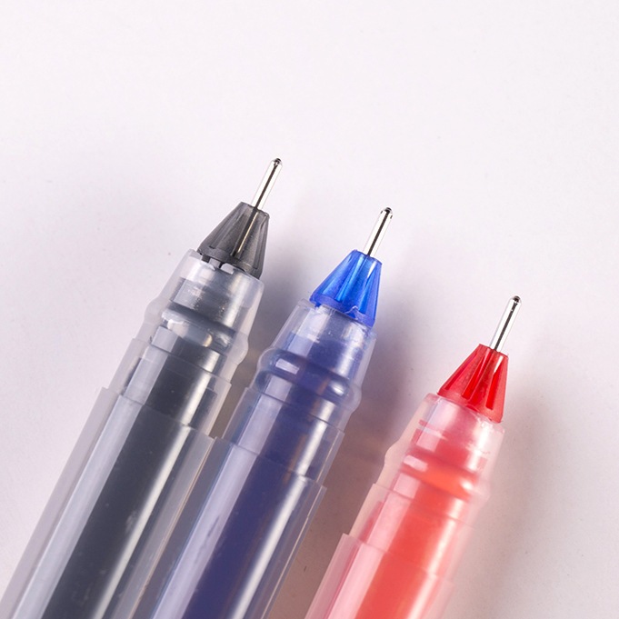 0.5mm Large Capacity Black/Red - огляд і ціна Muji Stationery Gel Pen