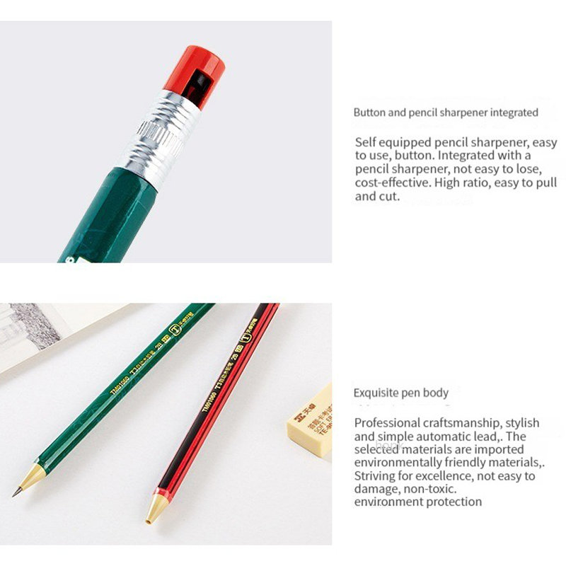 1-42Pcs Mechanical Pencils Set - огляд і ціна Staedtler Pencil Lumocolor